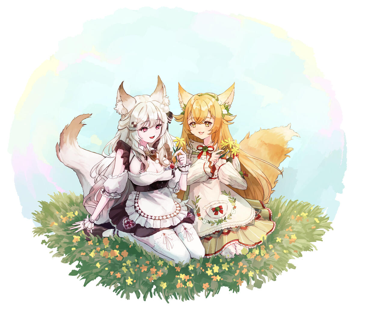 Gift from KonKonMocha ❤ Art by Yoru_Omelet